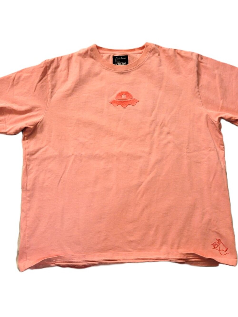 Steady Hands Dandadan Momo Ayase Shirt Mens L Large Pink Anime Streetwear